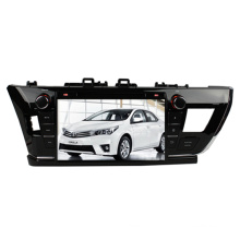 Ajuste de 2DIN coches reproductor de DVD para Toyota Corolla 2014 9" con Radio Bluetooth estéreo TV GPS sistema de navegación de la izquierda